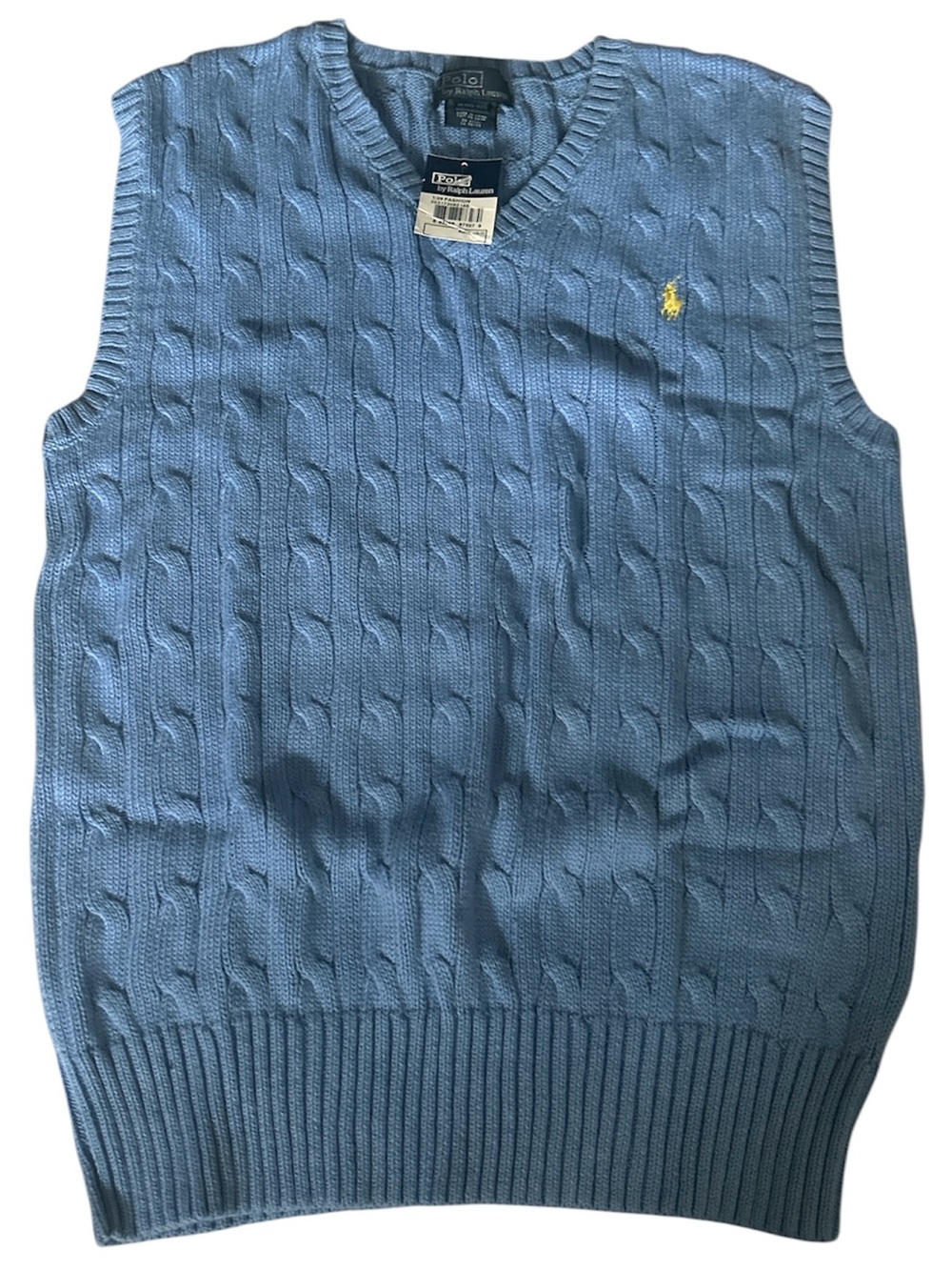 🌸 Polo by Ralph Lauren 🌸 Medium (10 - 12)🌸Cable-Knit Cotton Sweater 🌸